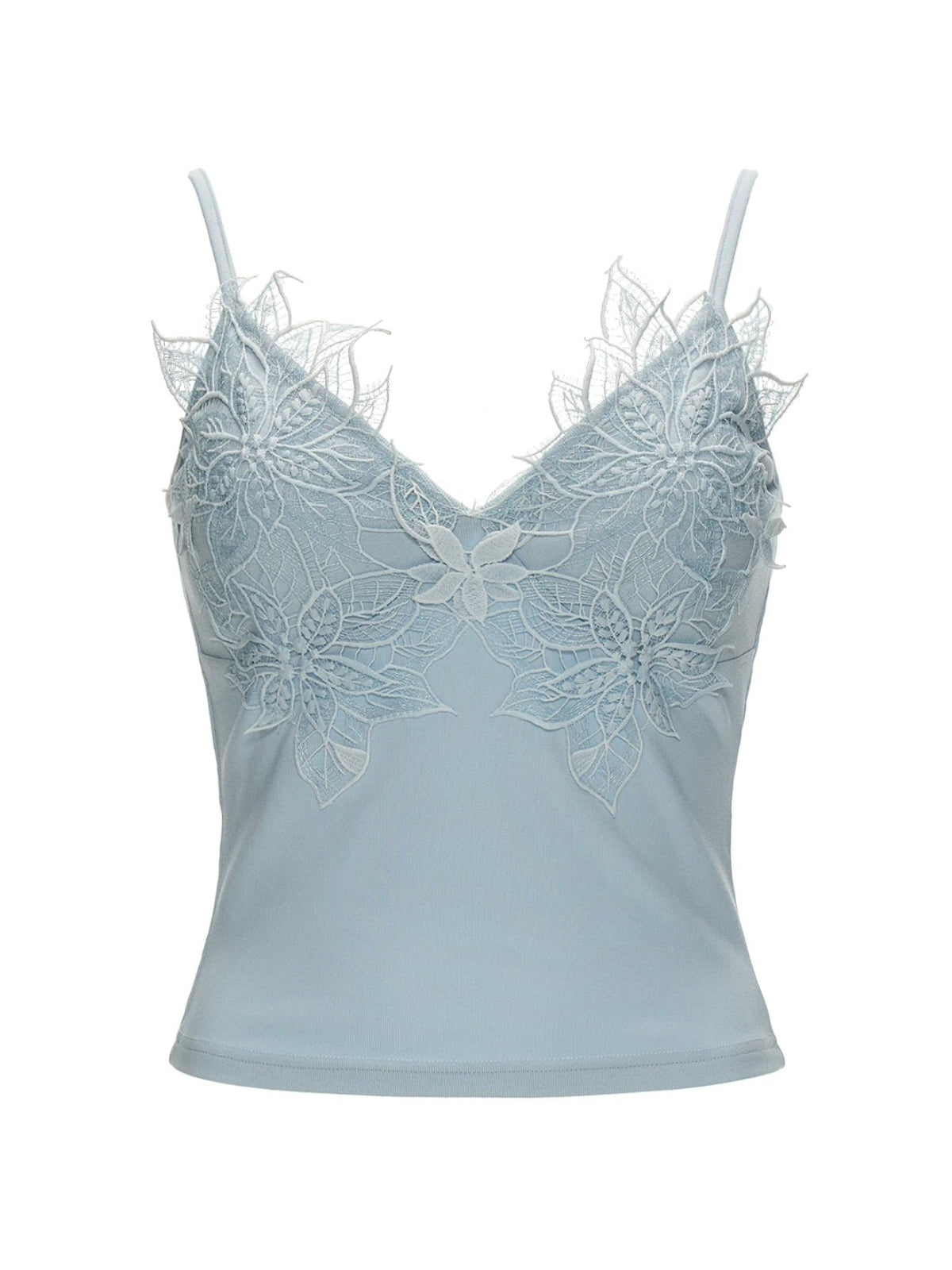 Lace Trim Padded Camisole Top