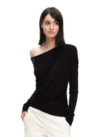 Ruched Off Shoulder Top