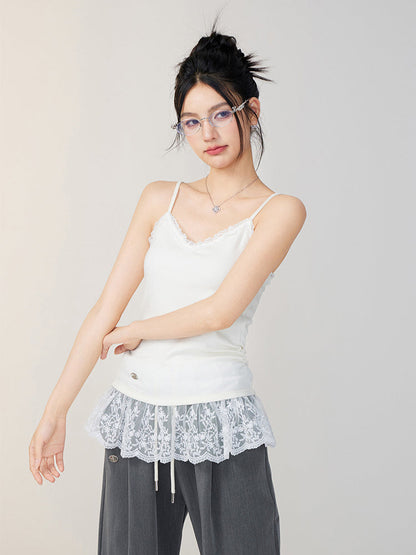 Lace-Trimmed Pure Desire Camisole