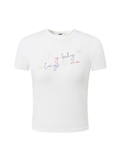 Slim Fit Fitted Short Sleeve T-Shirt