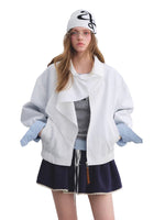 Detachable Cape Harrington Jacket