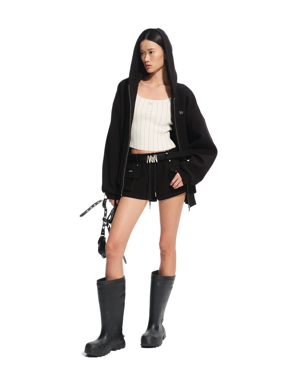 Black Wilderness Hoodie Jacket