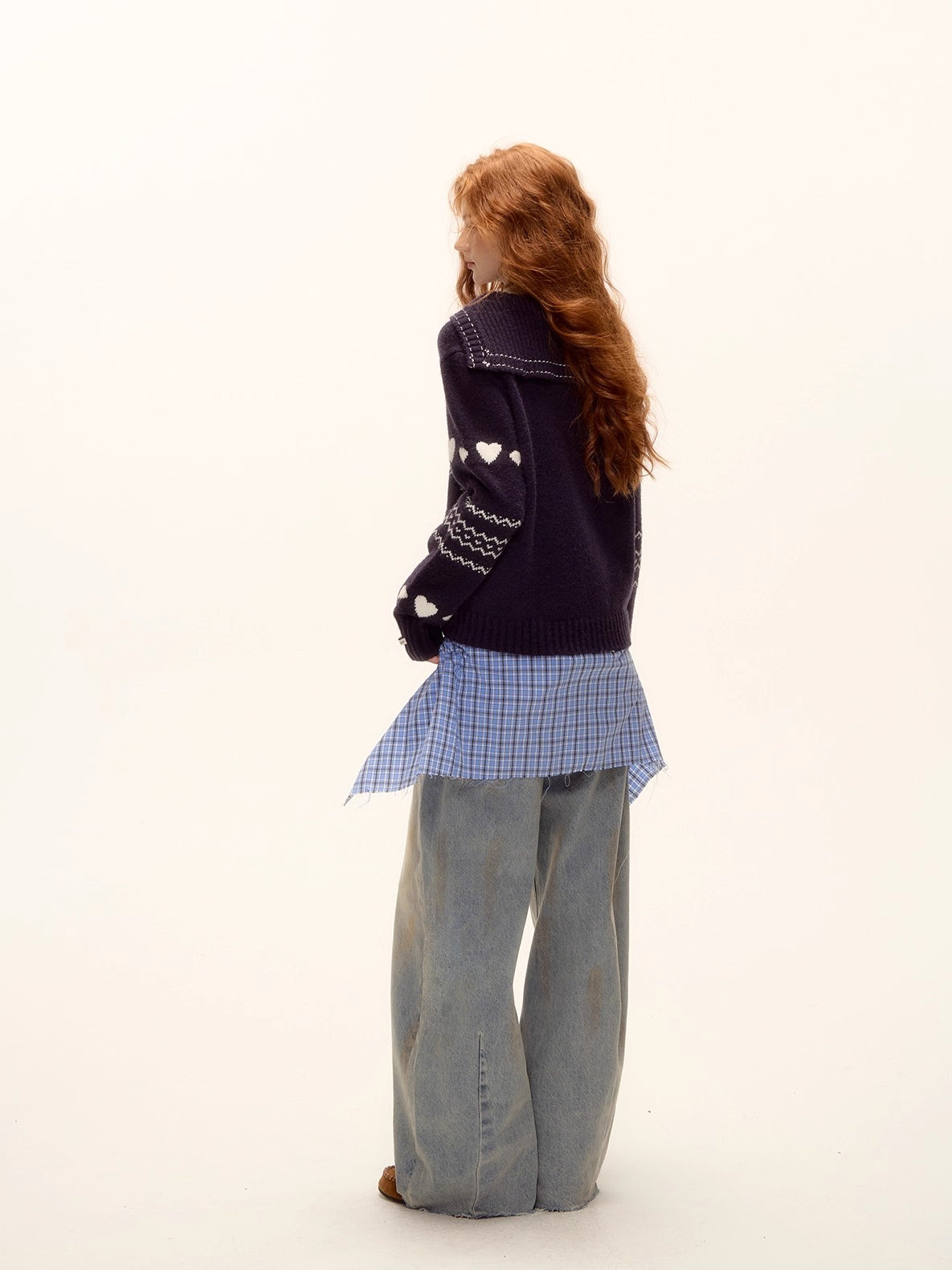 Pony Jacquard Polo Sweater