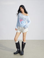 Floral Draped Tee