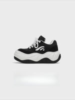 Black Wave Platform Sneakers