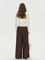 French Wide Leg Pants