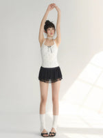 Ballet Lace Layered Skirt