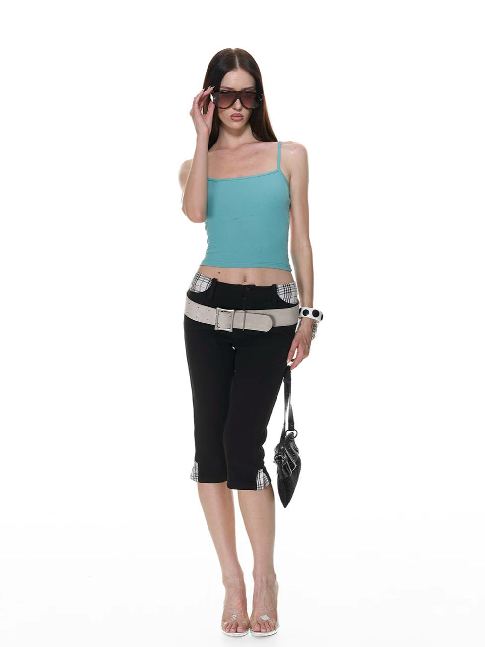 Backless Cross-Strap Cami Top