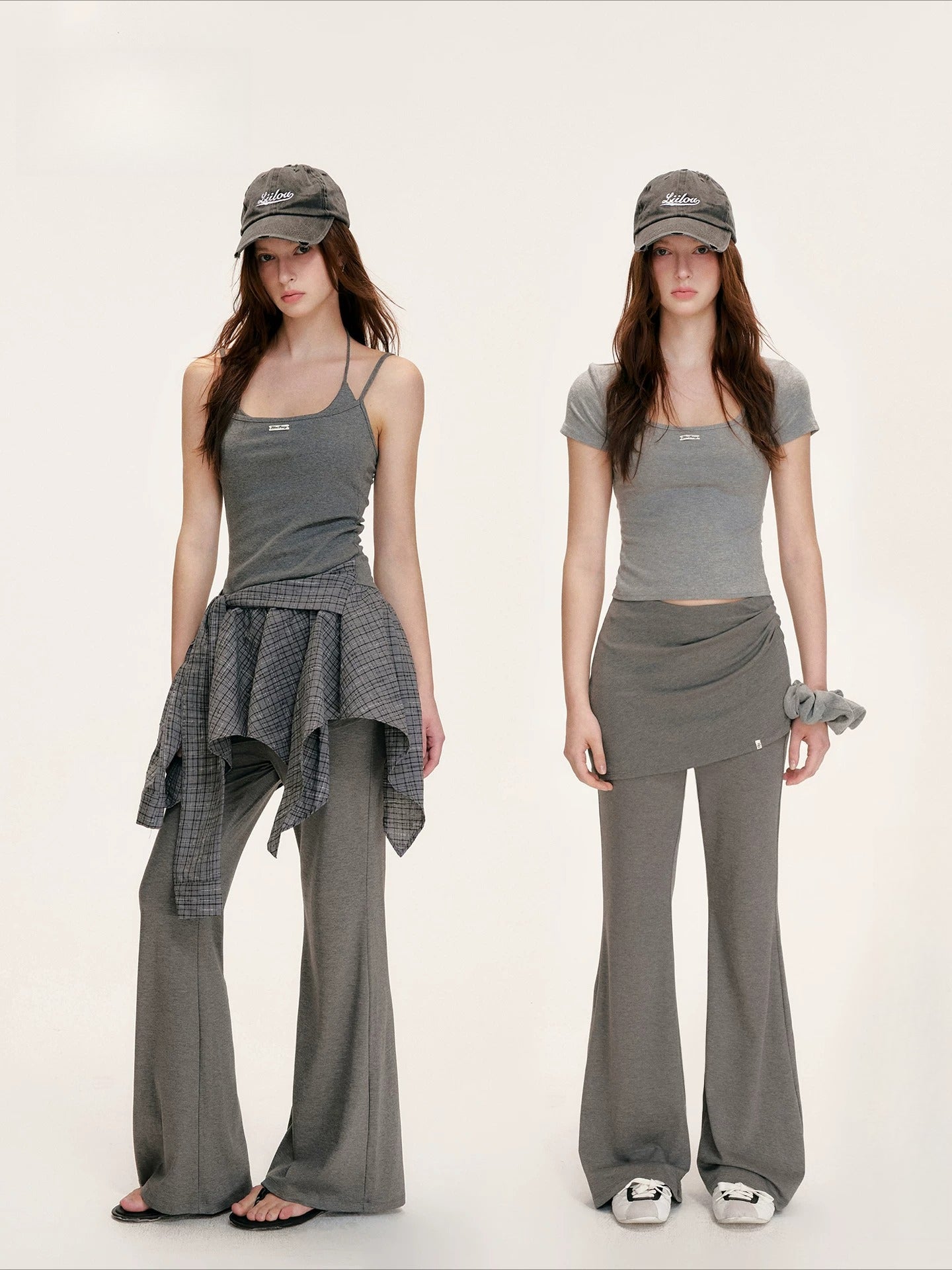 Modal Wrap Flare Pants