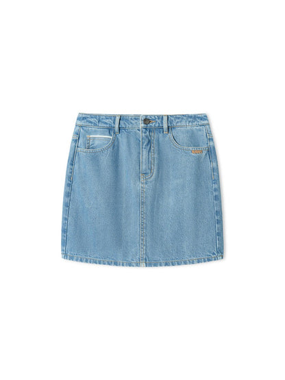 Retro Selvedge Denim Skirt