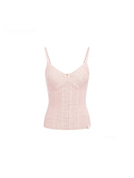 Knit Cardigan Camisole Set