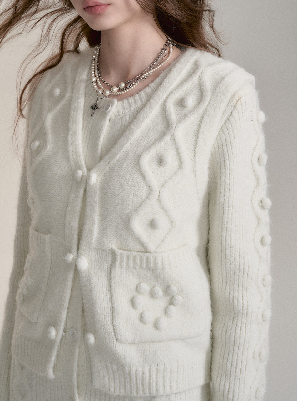 Wool-Blend Two-Piece Sweater Set
