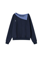 Detachable Collar Sweatshirt Set