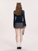 Bow A-Line Skirt