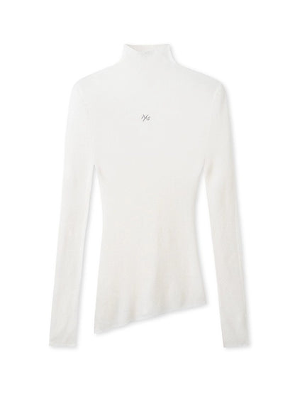 Megan Wool Turtleneck Blouse