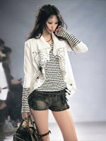 Punk Layered Knit Top