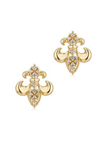 Iris Zircon Stud Earrings