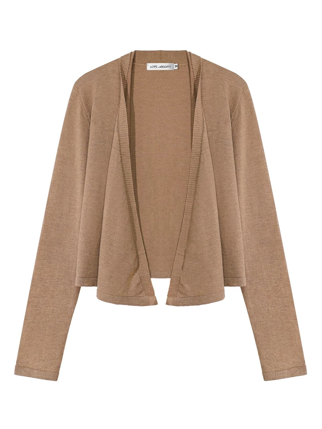 Contrast Wool Blend Three-Piece Set