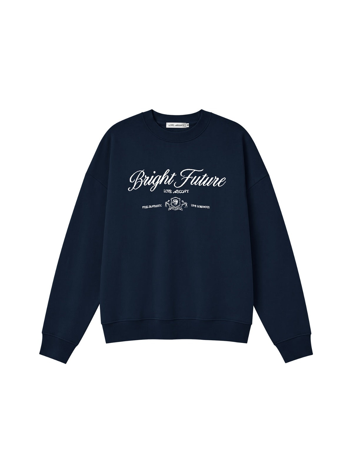 Academy Embroidery Cotton Sweatshirt