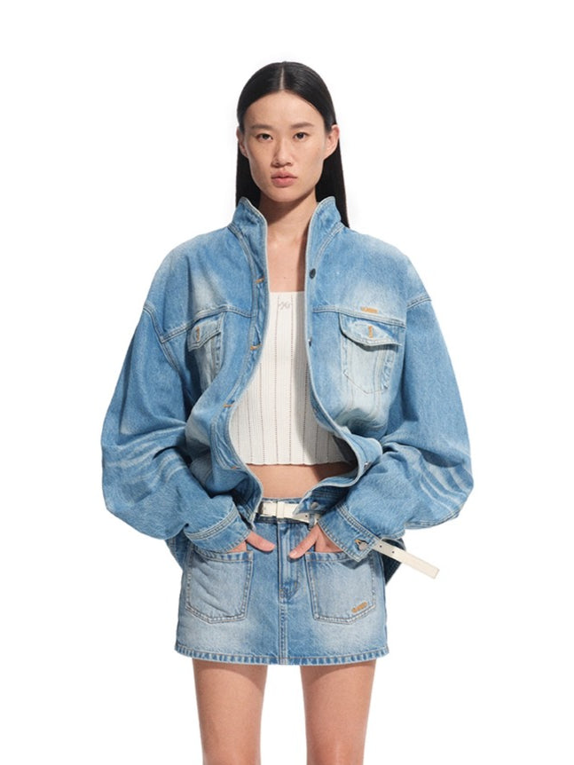 Lynx Washed Denim Jacket