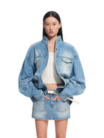 Lynx Washed Denim Jacket