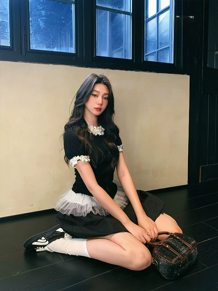 Black Ballet Flats