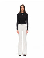 Modern Contrast-trim Regular-shoulder T-shirt