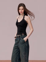 Lace Detail Layered Tank