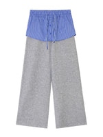 Plaid Layered Three-Piece Lounge Set