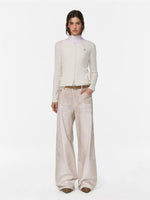 Deer Print Straight Leg Pants