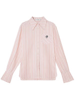 Striped Shirt Shorts Set