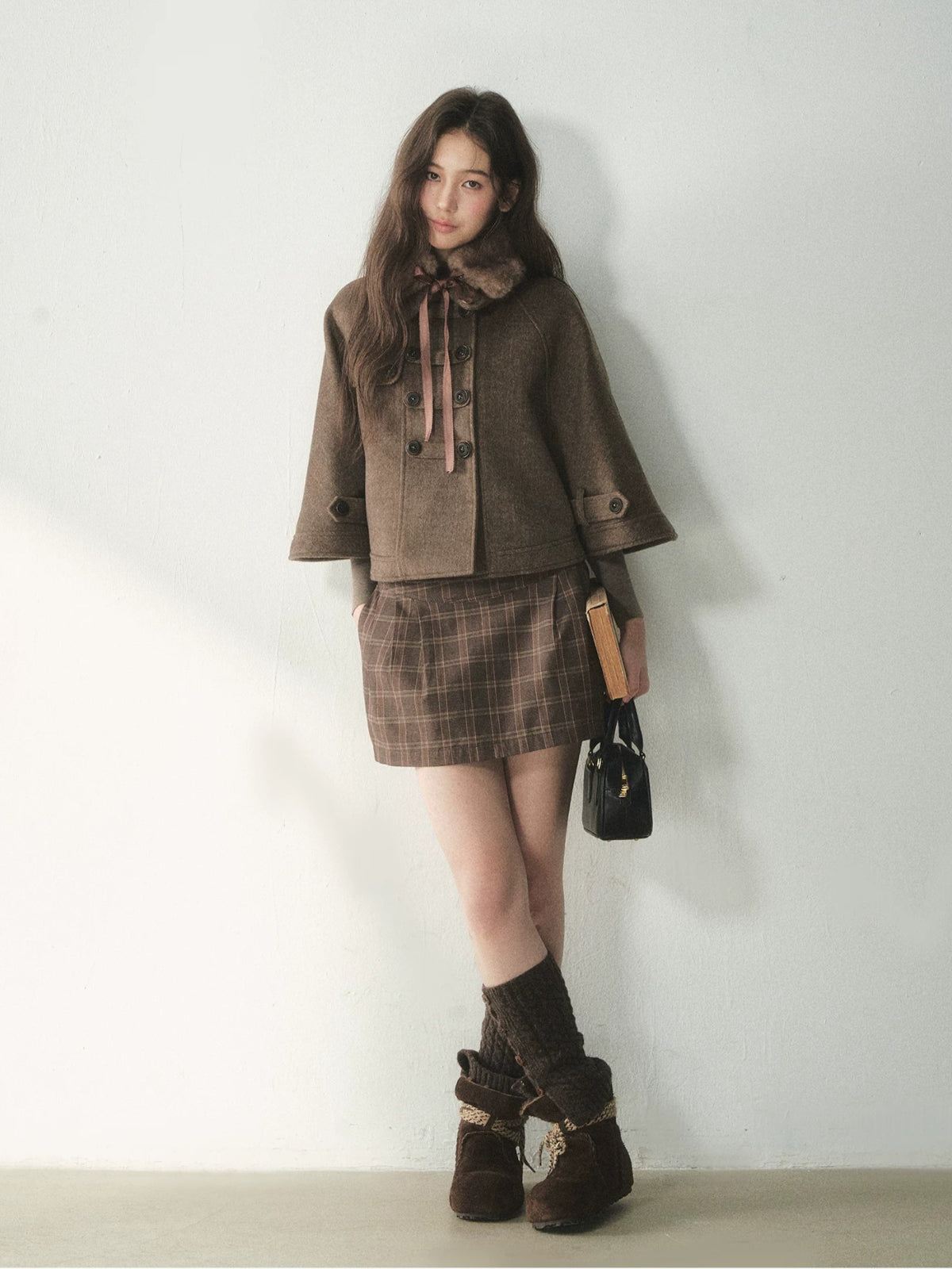 Wool Napoleon Cape Coat