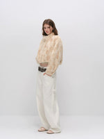 Faux Fur Stand Collar Coat