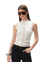 Ribbed Wool Knit Tank