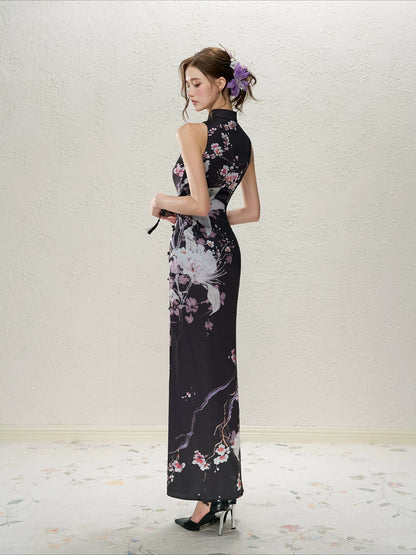 "Dream Garden" Qipao Dress Set