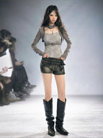 Layered Knit Top