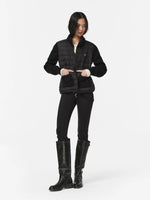 Stretch Brushed Slim Flare Pants