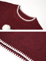 Penguin Jacquard Wool Sweater