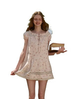 Baby Pink Babydoll Dress