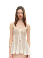 Floral Patchwork Lyocell Camisole