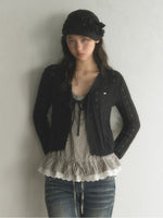 Lace Knit Cardigan