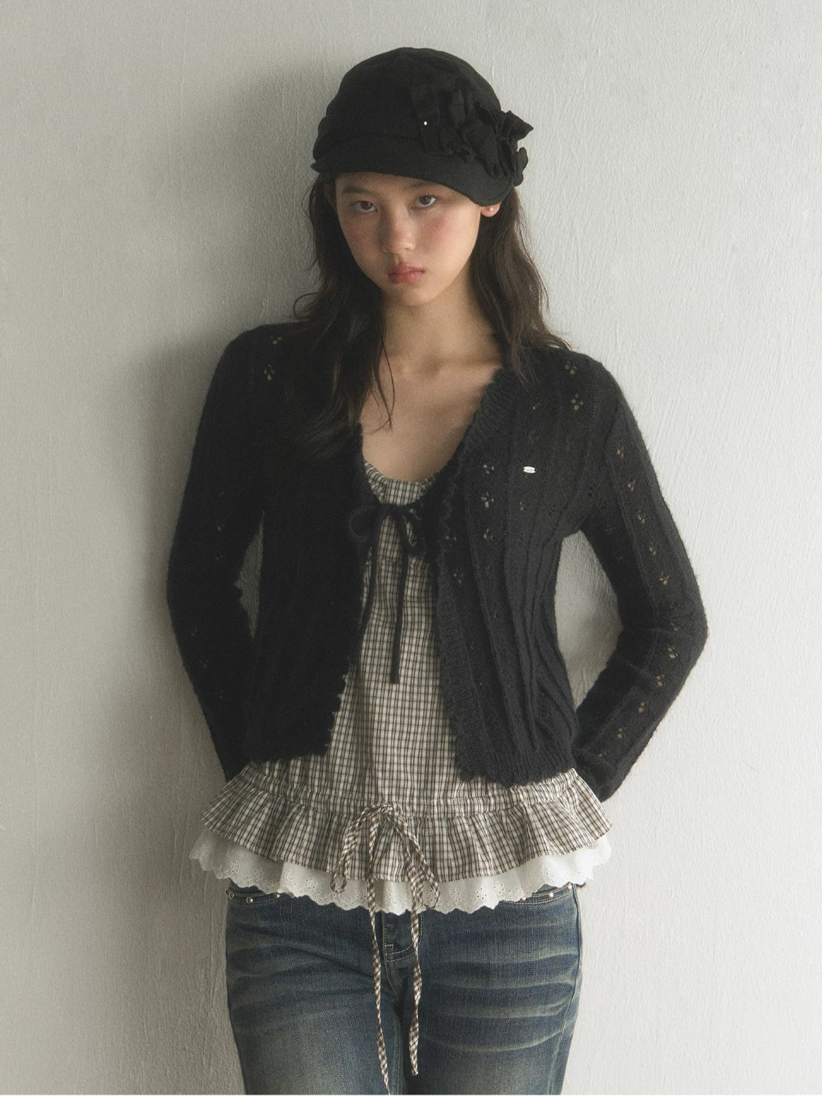 Lace Knit Cardigan