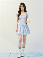 "Salted Afternoon" A-line Dress