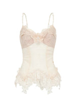 Sheer Lace V-Neck Cami Top