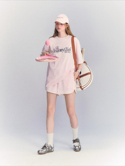 Contrast Trim Shorts