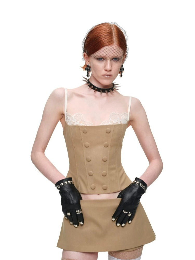 Corset Lace Tank Top