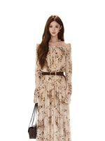 Leopard Mesh Dress