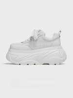 Square Toe Platform Sneakers