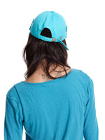 Distressed Studded Crown Baseball Cap