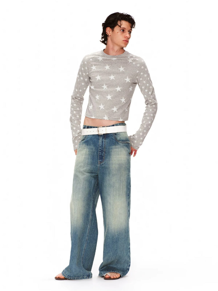 Vintage Star Print Tee